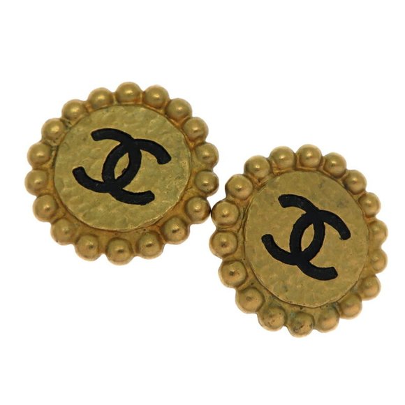 CHANEL Green Earrings - Picture 1 of 8